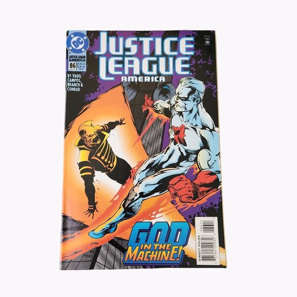 DC Comics Justice League America #86 Comic Book Collector Bagged Boarded - Picture 1 of 2